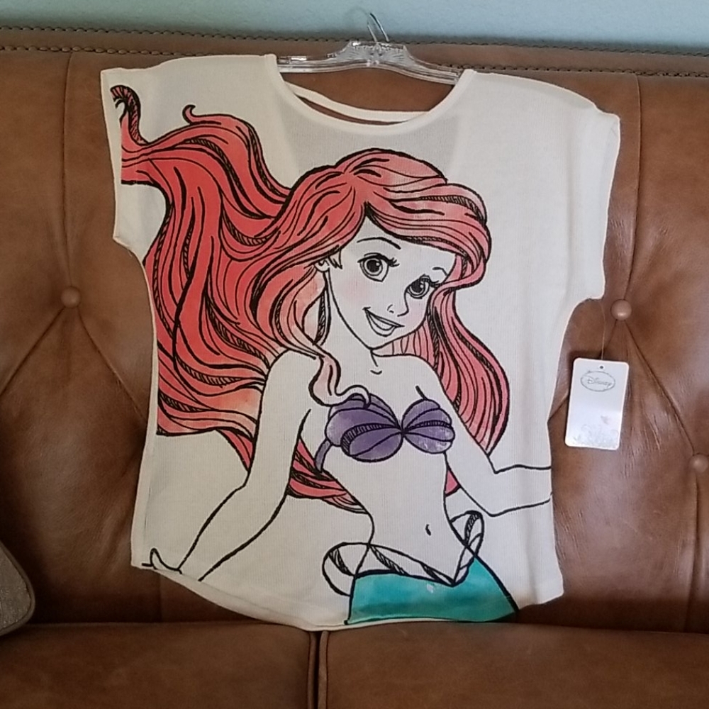 NWT-Disney Ariel Short Sleeve T-Shirt